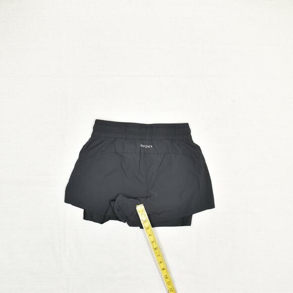 Spyder Women's Sweat Shorts Lined Drawstring Polyester Black Size S Active - Picture 6 of 8